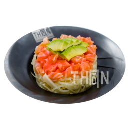 Tartare de saumon avocat